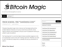 Tablet Screenshot of coinmagic.info